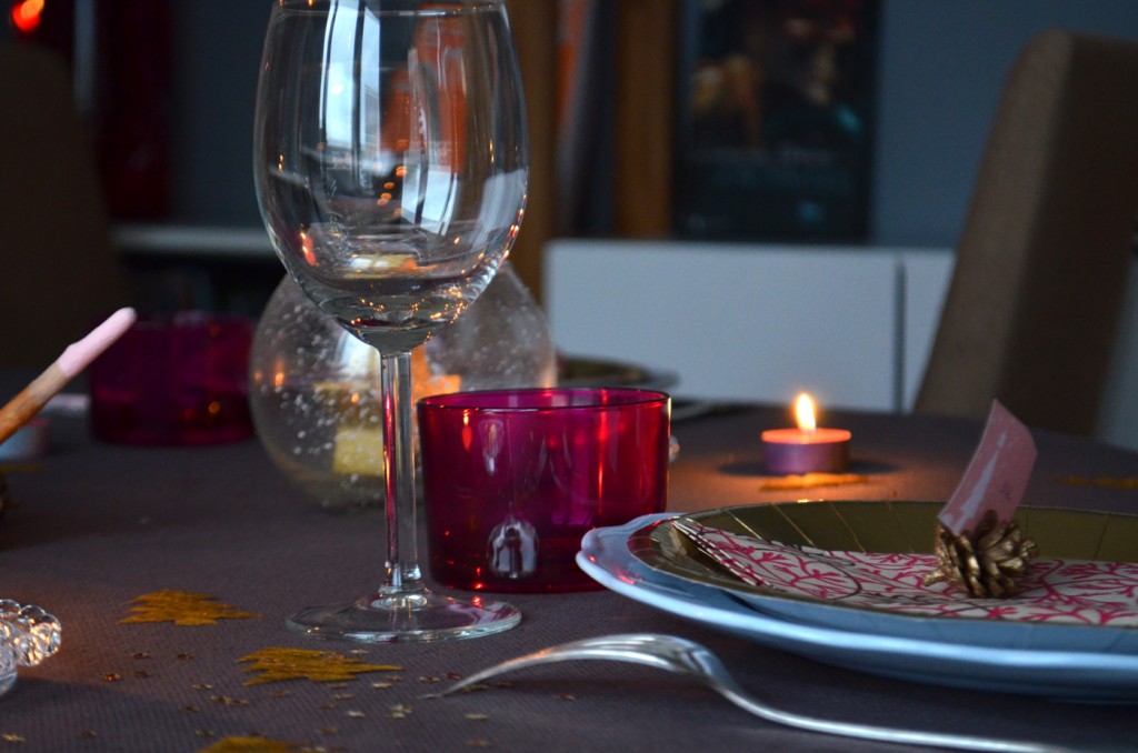 Table de Noël Prune 