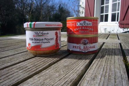 Test de pâtés basque